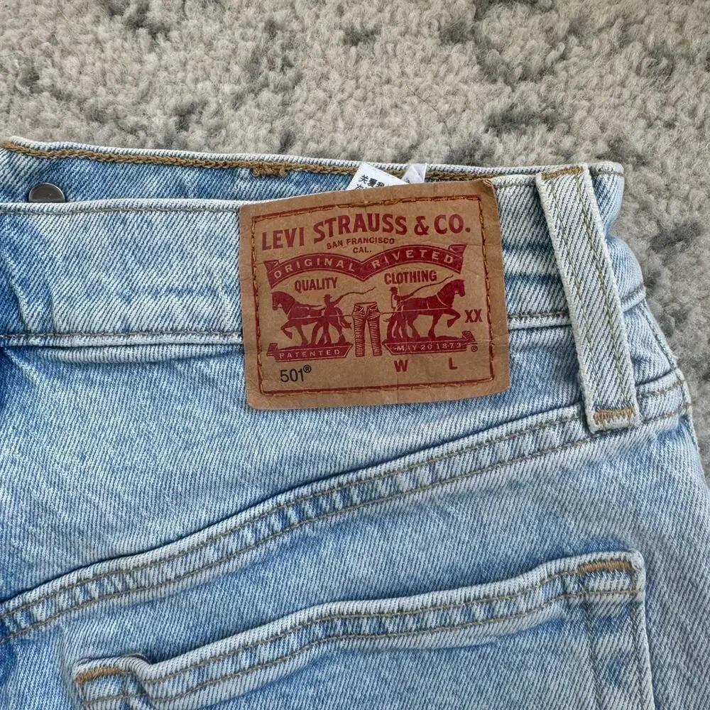 Levi’s 501® HIGH RISE WOMEN'S SHORTS W25 - Picture 2 of 11